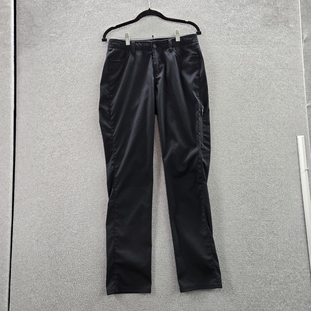 Under‎ Armour Women Activewear Pants 6  Black Chino Golf Performance Loose